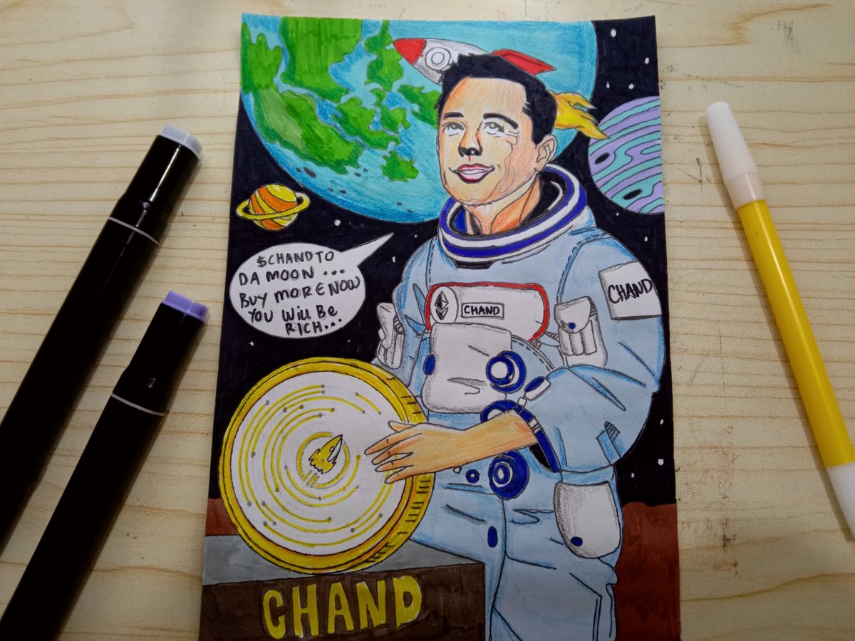 Papabunzz's tweet photo. @chandcoin My entry sir

@chandcoin 
#ChandrayaanMemeContest https://t.co/Vu0ZFIwCf5