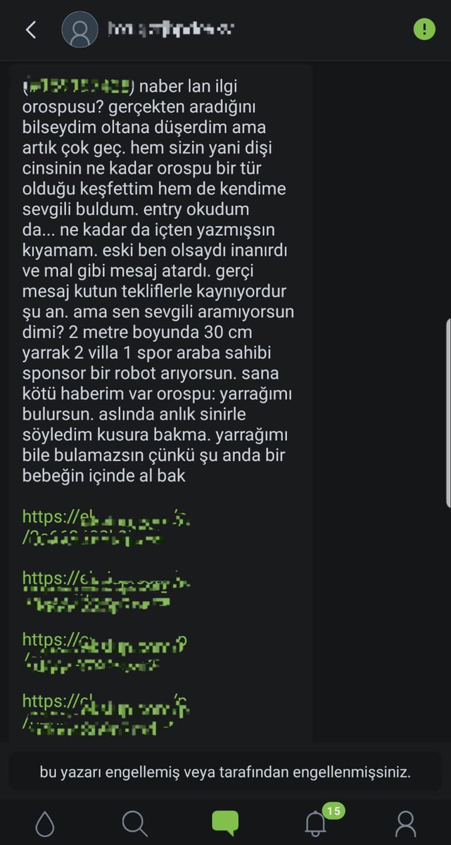 Ekşisözlük, penisini bir kız bebeğin cinsel organına sokup fotoğraf çeken ve bunu özelden mesaj atan pedofili sapkını, Ekşisözlük yazarının ifşa etmesi üzerine:

İfşa eden yazarını 1 aylık siteden engelledi ve ifşa paylaşımlarını kaldırdı.

Pedeofili sapkın için bir adım atmadı.