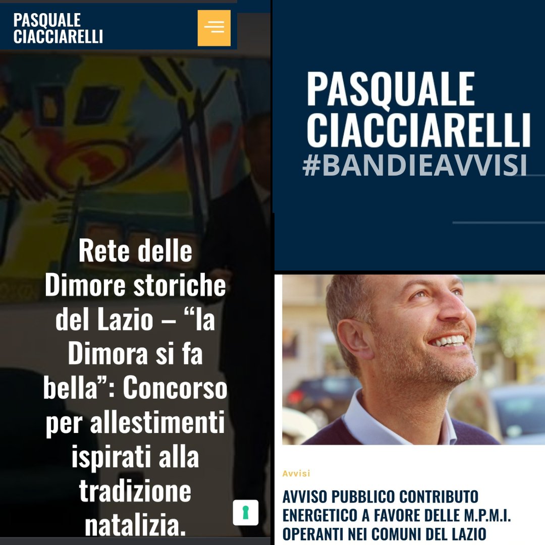 PasqualeCiaccia's tweet photo. #INOSTRIBANDI 

👉 seguici su:

https://t.co/U3DRD693f7

👉 https://t.co/HFD4M2HY0k

👉 https://t.co/LAVPP73L1a

#CRESCIAMOINSIEME https://t.co/vMM72Q7vul