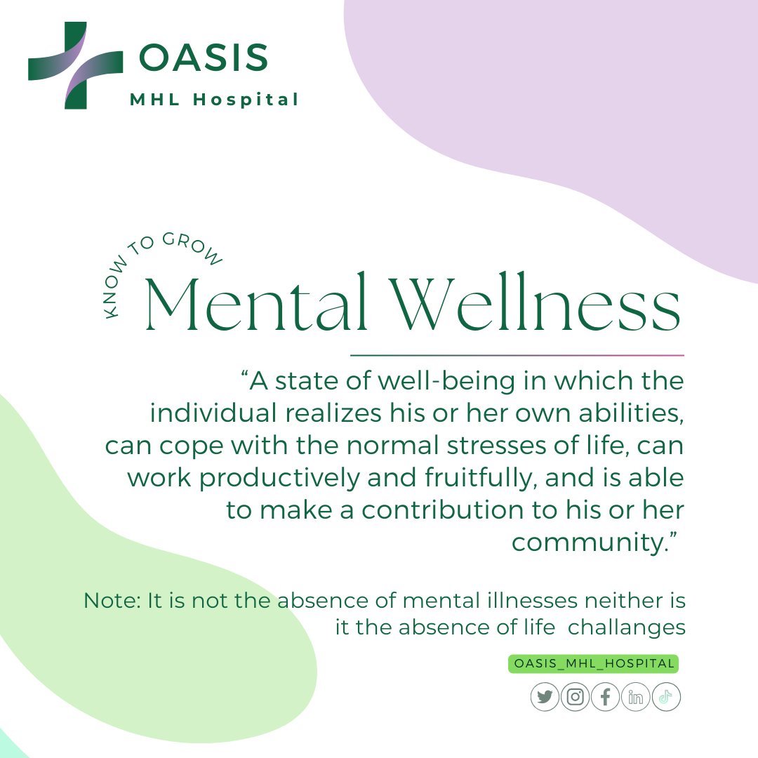 Oasis MHL Hospital tweet media