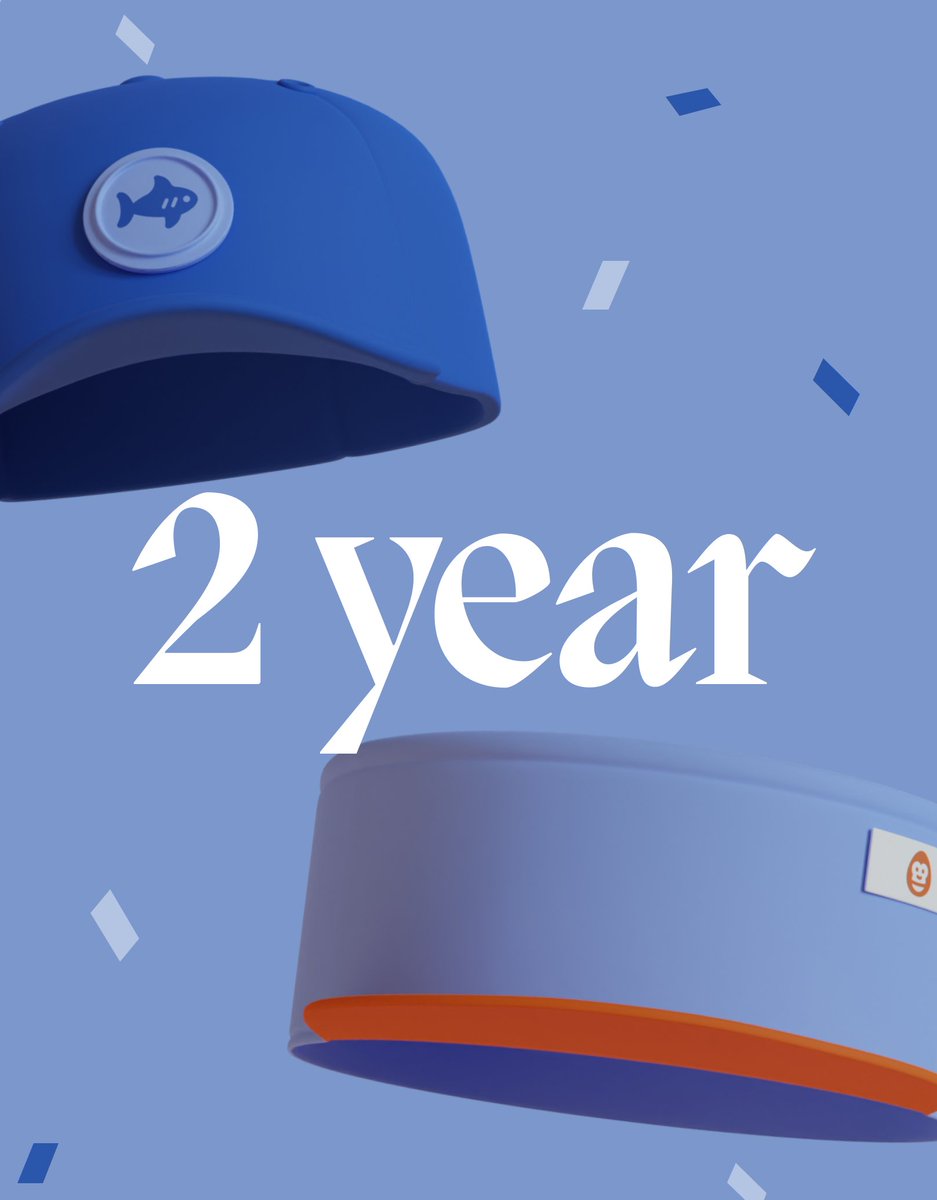 2️⃣years ago, we embarked on an exciting journey by launching our Twitter account. We never imagined the rollercoaster ride ahead. Now, even with the NFT world hitting a bit of a low, we're still upbeat and sure this isn't where our story wraps up. It's just a bump along the way.