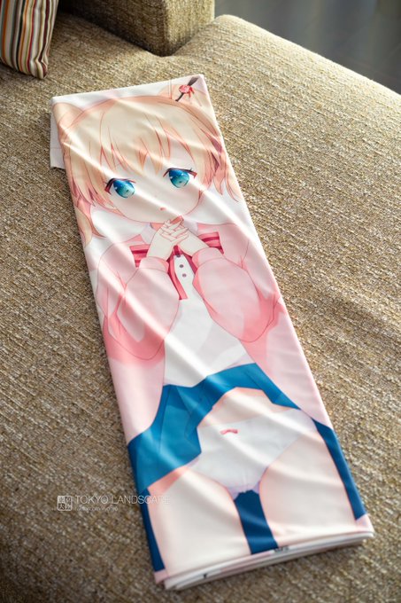 冬コミ抱き枕カバーの色校やっと届いた。