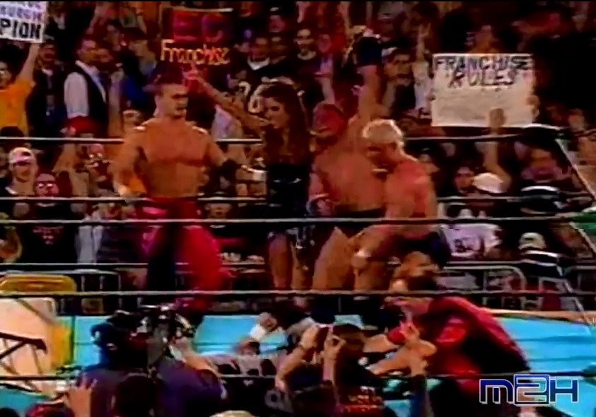 HoursOfWrestlin's tweet photo. On this day in 1997, @TheFranchiseSD won the ECW World Heavyweight Championship for the 4th and final time at November to Remember #ECW #NovembertoRemember #ECWTitle #ECWChampionship https://t.co/XH8LFiUPmc