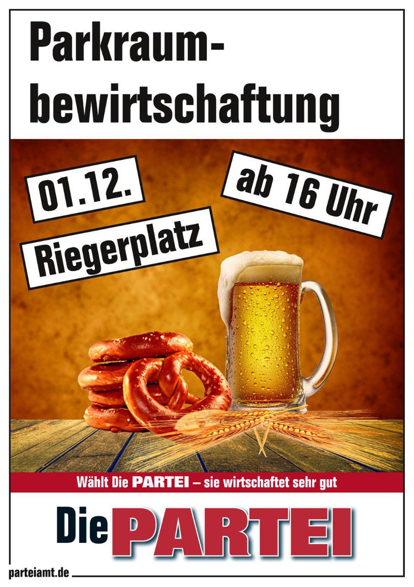 Morgen startet die Parkraumbewirtschaftung im Lichtenbergviertel. Kommt vorbei! Es gibt vielleicht Freibier.