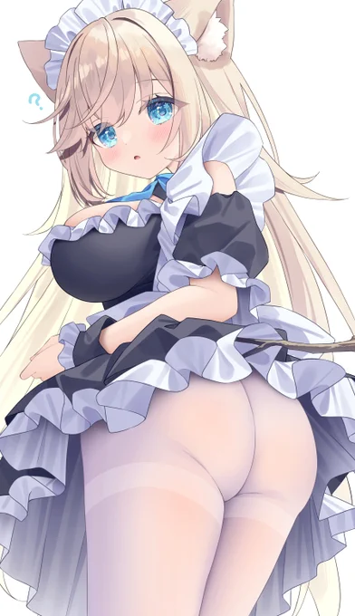 #いいおしりの日 ねこみみメイドさん! 