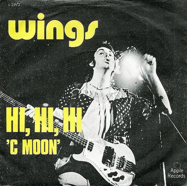 In The Rock 11/30/1972: Wings release the single “Hi, Hi, Hi” which is banned by the BBC, due to having lyrics “unsuitable for broadcast.” The song later reaches #5 in the U.K. & #10 in the U.S. #Macca #Wings #RockHonorRoll