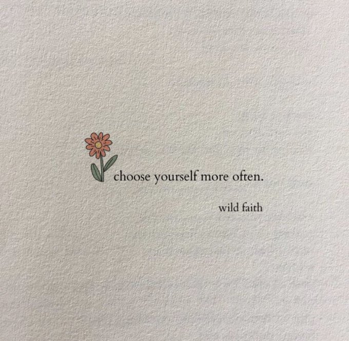 choose yourself.