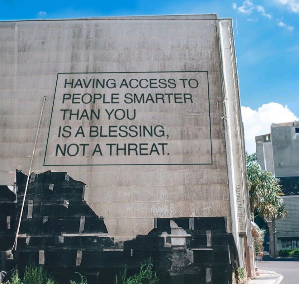 Embracing the brilliance of others only enhances our own. Grateful for the wisdom and insights of those around me. #EmbraceKnowledge #StrengthInCollaboration