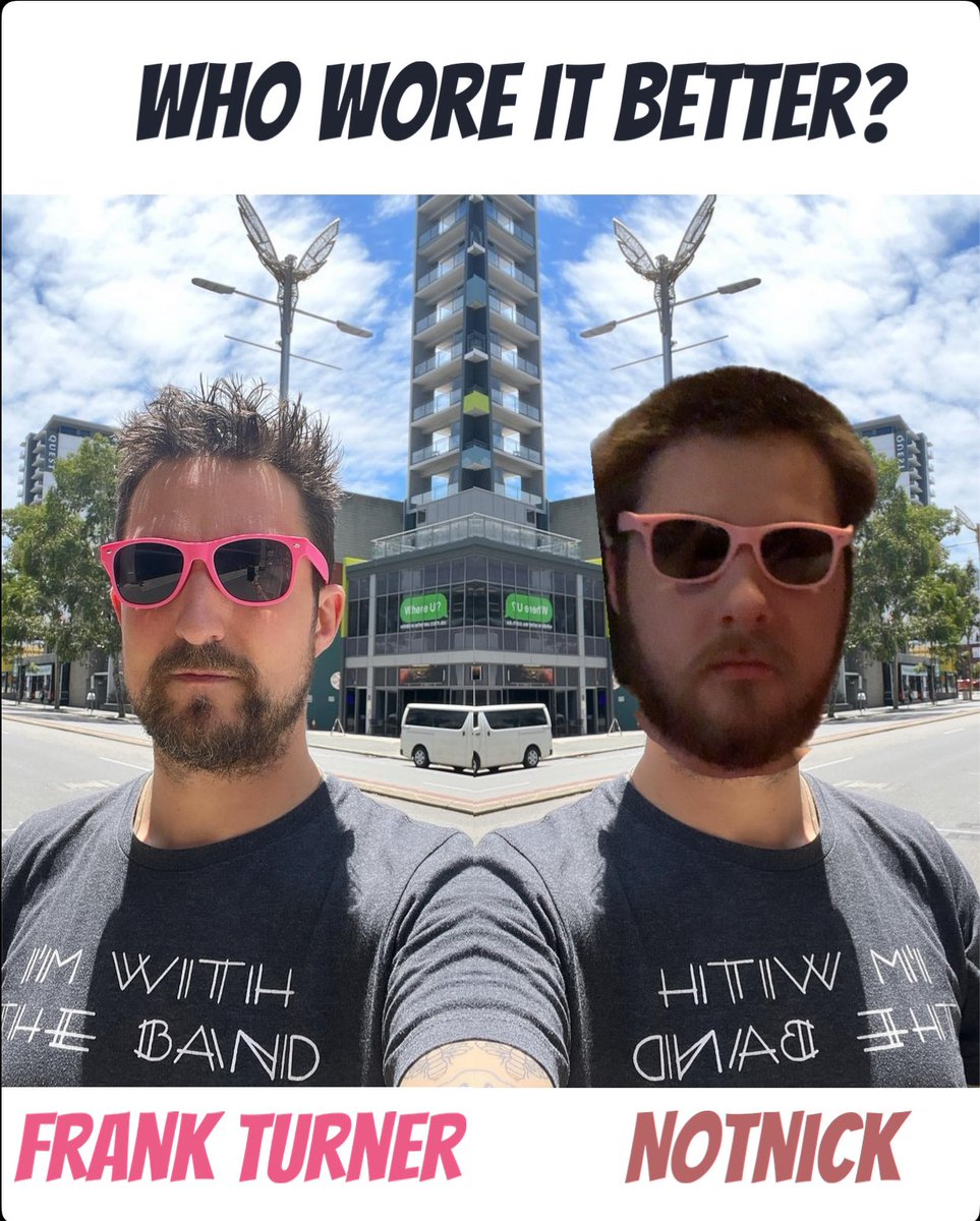TripleXCoiner's tweet image. Who wore it better?
@frankturner or @NotNick42069