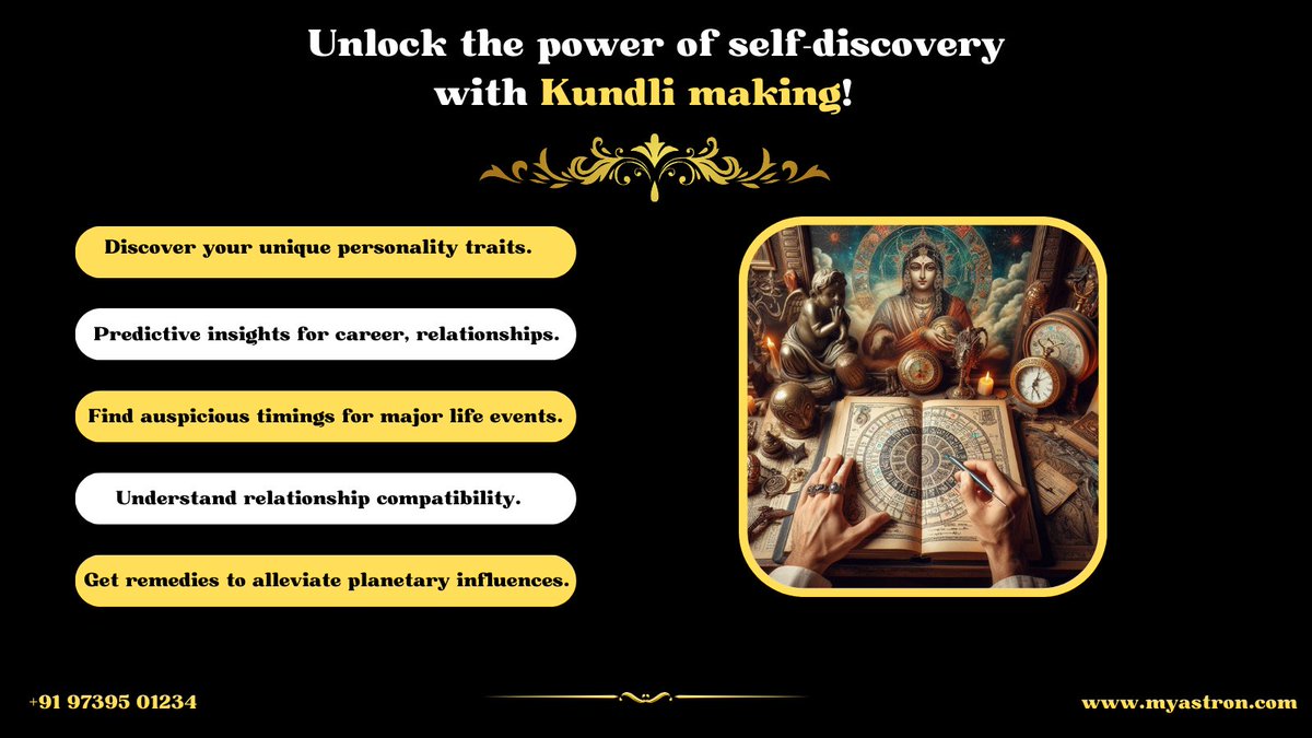 myastron's tweet photo. Unlock the power of self-discovery with Kundli making!  
.
.
Consult Now- https://t.co/z8MARSK90S
.
.
#SelfDiscovery
#kundli
#horoscopes
#astrology
#myastron
#ShehnaazGill 
#Animal 
#Prabhas https://t.co/0NGGCgHx0F
