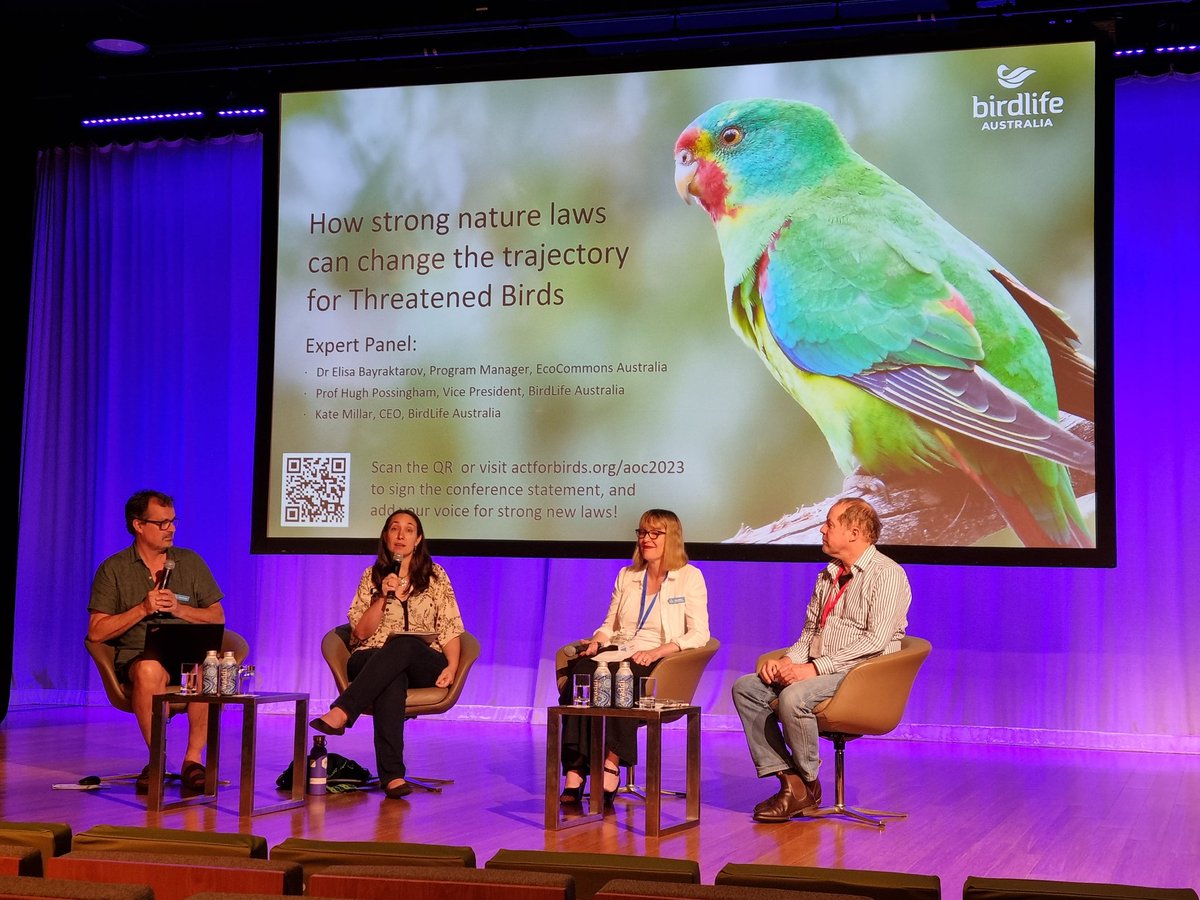 The 2023 Threatened Bird Index is launched! Big thanks to @ElisaBayra @HugePossum and Birdlife's Kate Millar and @Twitchathon, plus the BirdLife team who have been working on this for months. To see the new index, head here: tsx.org.au/tsx2023/?type=… @TERN_Aus @AOC2023BRISBANE
