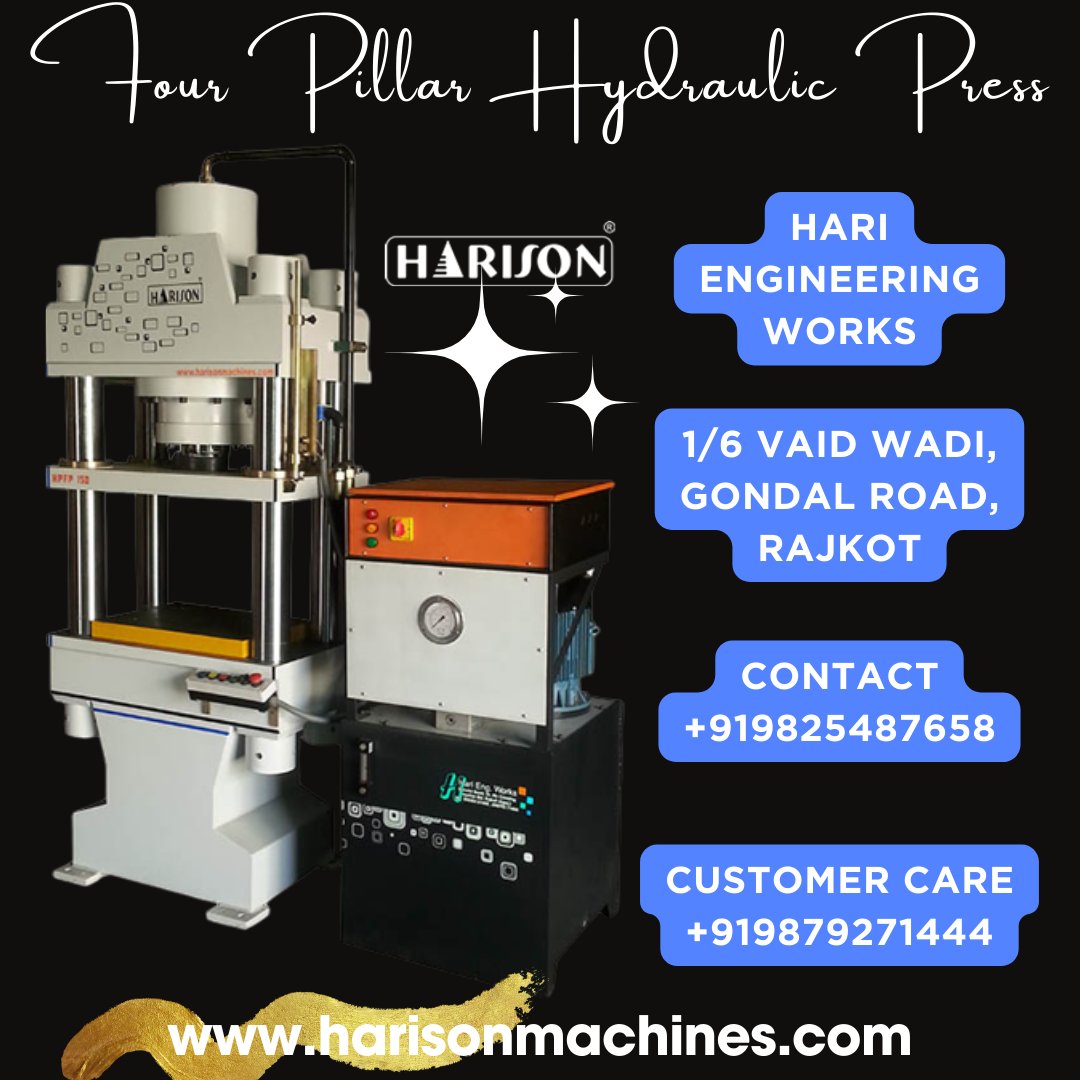 harisonmachines's tweet image. #HariEngineeringWorks, harisonmachines.com