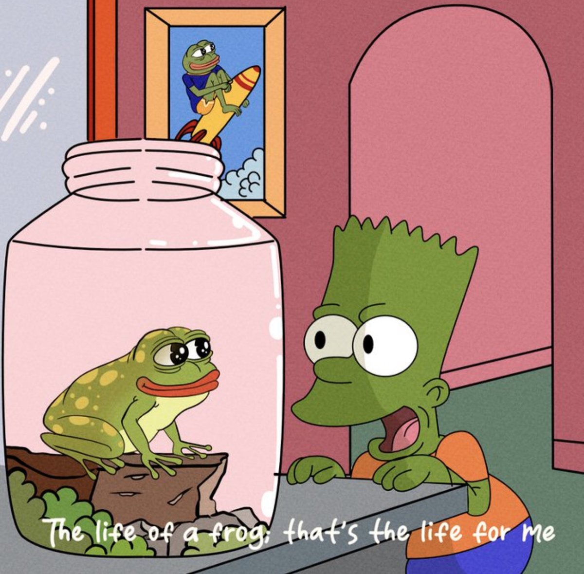 GoldEryThanG91's tweet photo. Even simpsons called $Pepe on $Sol #SolPepe #PepeOnSolana 
@PepeButSolana https://t.co/1uHBqnIpip