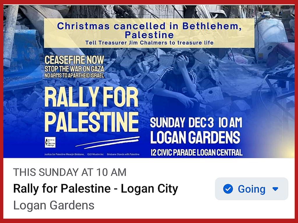 Dr_LCorredor's tweet image. 🔥 RALLY for PALESTINE 🇪🇭
THIS Sunday 3 Dec. at 10am - Logan Gardens, 12 Civic Parade, Logan, QLD.
The @AustralianGovt has #refused to call for a permanent #Ceasefire.  Join us to demand our government ends its #complicity in the #genocide in Palestine.
#FullCeasefireNow
