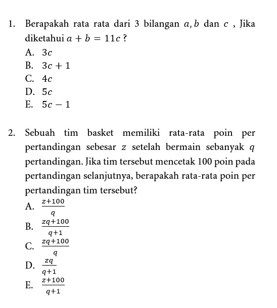 nakamatika's tweet photo. 📍Latihan SNBT 2024📍
🔖 PK dan PM

Teman makan siang kali ini statistika yaa
tipis tipis aja sambil istirahat siang

Jawab di reply yaak

 #snbt2024
 #studyacc #AMBISVERSE https://t.co/dikRodLrBP