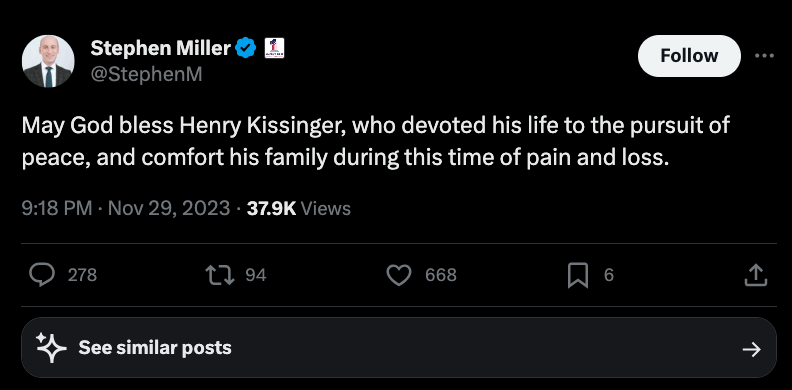 If this guy is eulogizing you, then there is a pretty good chance that you're going to Hell.