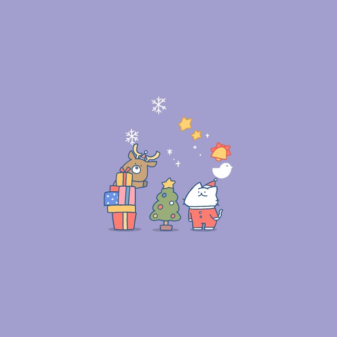 12月の壁紙を制作しました! 今回のテーマはメリークリスマス 是非保存してお使いくださいฅ^>ω<^ฅ! LINE公式アカウントでもダウンロードできます #フリー壁紙 lin.ee/3y5TwF