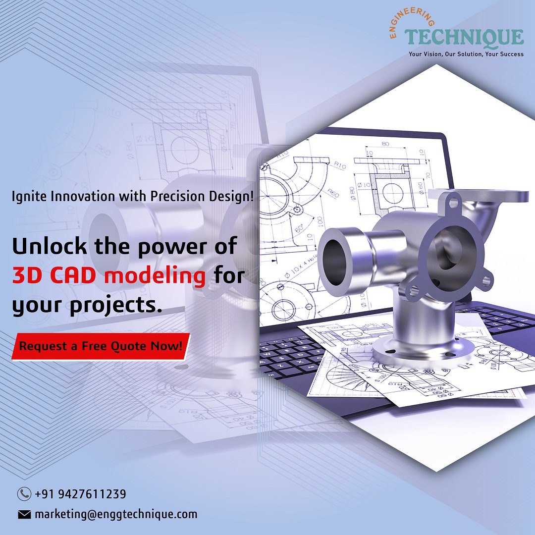 engg_technique's tweet photo. ๐ง Elevate your designs with precision! ๐ Our Mechanical 3D CAD Modeling services bring your ideas to life with accuracy and detail. https://t.co/TnYagcJMbV
#CADDesign #3DModeling #CAD #Engineering #Mechanical #SOLIDWORKS #ProductDevelopment #3DPrinting #EngineeringTechnique https://t.co/OWot12nefB
