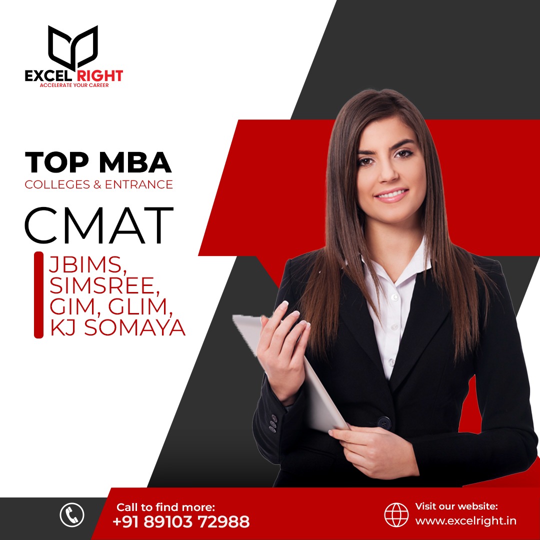 ExcelRight33460's tweet image. Are you ready to conquer the CMAT exam and elevate your MBA journey? 🎓 Excel Right is your ultimate guide, paving the way to success in the competitive world of business education. 🌐
#ExcelRight #MBAJourney #CMATExam #SuccessAwaits #ExcelWithExcelRight