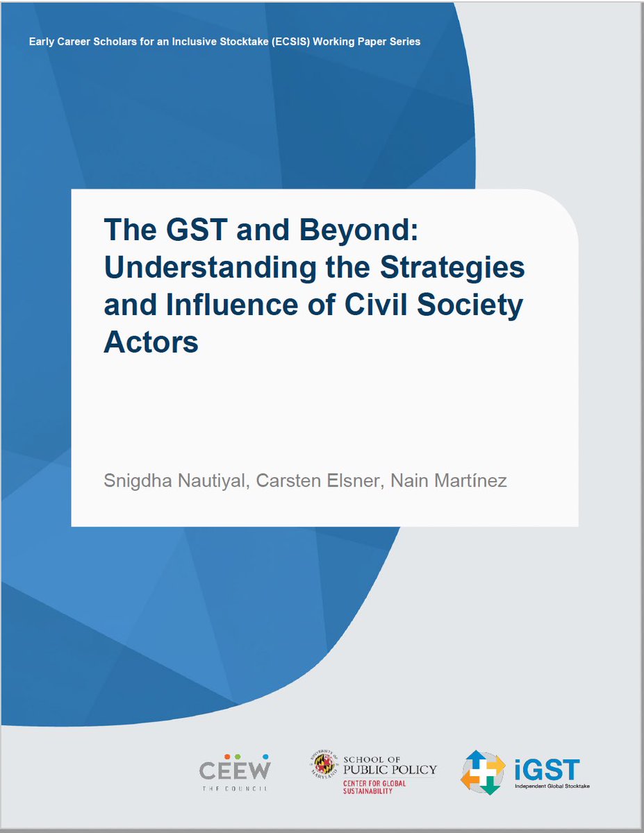 MengyeZhu's tweet photo. #GlobalStocktake We will be publishing three working papers during #COP28 led by our wonderful #ECSIS scholars on mitigation finance and equity, adaptation in SIDS, and the role of civil society in the context of the GST during COP28. Stay tuned! https://t.co/P9HcucvwKi