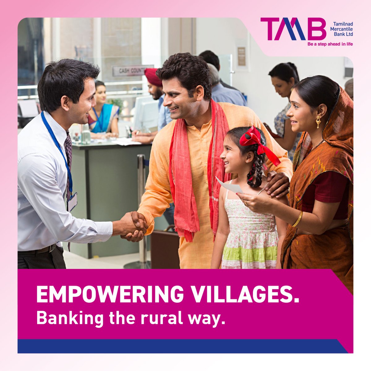TMBank_Ltd's tweet image. TMB is proud to be at the forefront of rural empowerment in India. With an extensive network of branches across rural landscapes, we bring banking services, financial access, and opportunities to villages.

#TMB #ForwardTogether #RuralBranches