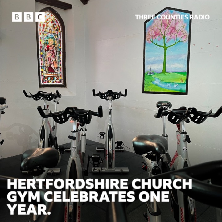 A church in Wheathampstead was turned into a gym a year ago 🏋️ To find out how it all began, listen here: bbc.in/3RkX16c