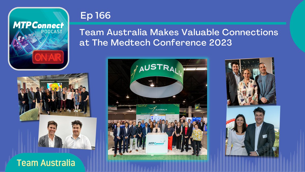 MTPConnect_AUS's tweet photo. 🎧Special #MedTechConf podcast from California with @ScaleYourHealth's Chris Spearman, @EdwardsLifesci's @FAzimpour, @BioscienceLA's Dave Whelan, @Peptilogics Dr Nick Pachuda, @MedicalAlley's @Kylle_MN, @bivacor's Dr Daniel Timms & Stryker's Kate Stewart! https://t.co/4TslHOrjK4 https://t.co/CK2b07hTCG