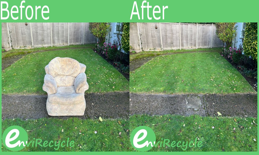 EnviRecycleltd's tweet photo. Armchair Woes Resolved in Wimbledon, London - SW19! 
EnviRecycle Ltd to the rescue for hassle-free furniture removal! @EnviRecycleltd https://t.co/kh8t38l1cO #rubbishremoval #sofaremoval #oldsofacollection https://t.co/yjjxWo1320