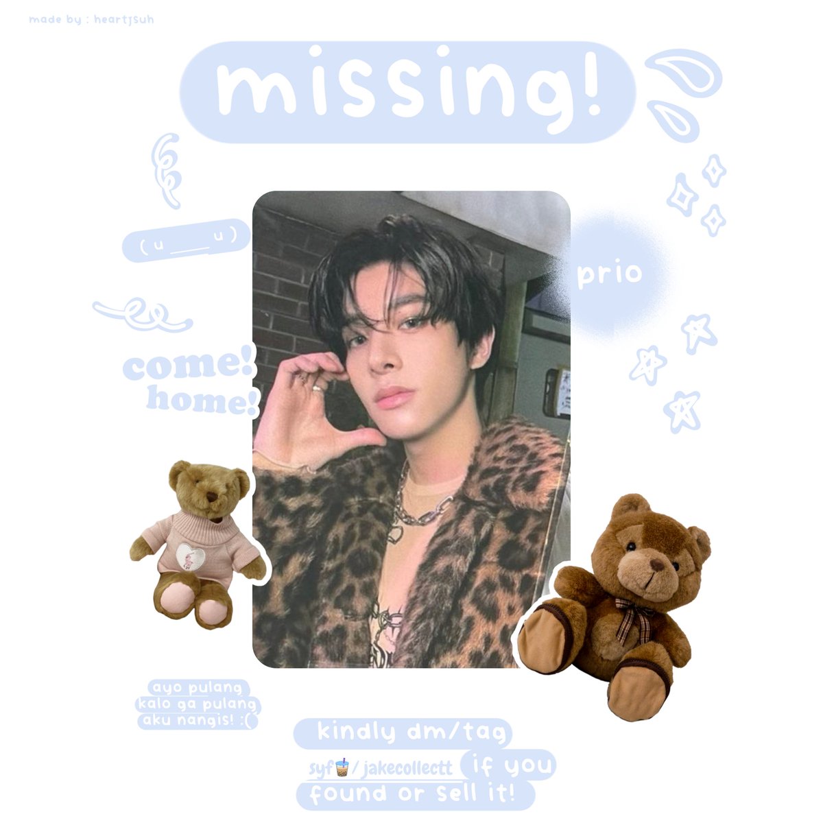 ㅡ daily wtb

[ day 4 ]
want to buy 

pob gs25 jake orange blood
price bisa di bicarakan, opslot juga isokey ✨ 

t. wtb pc photocard OB jake T _ T