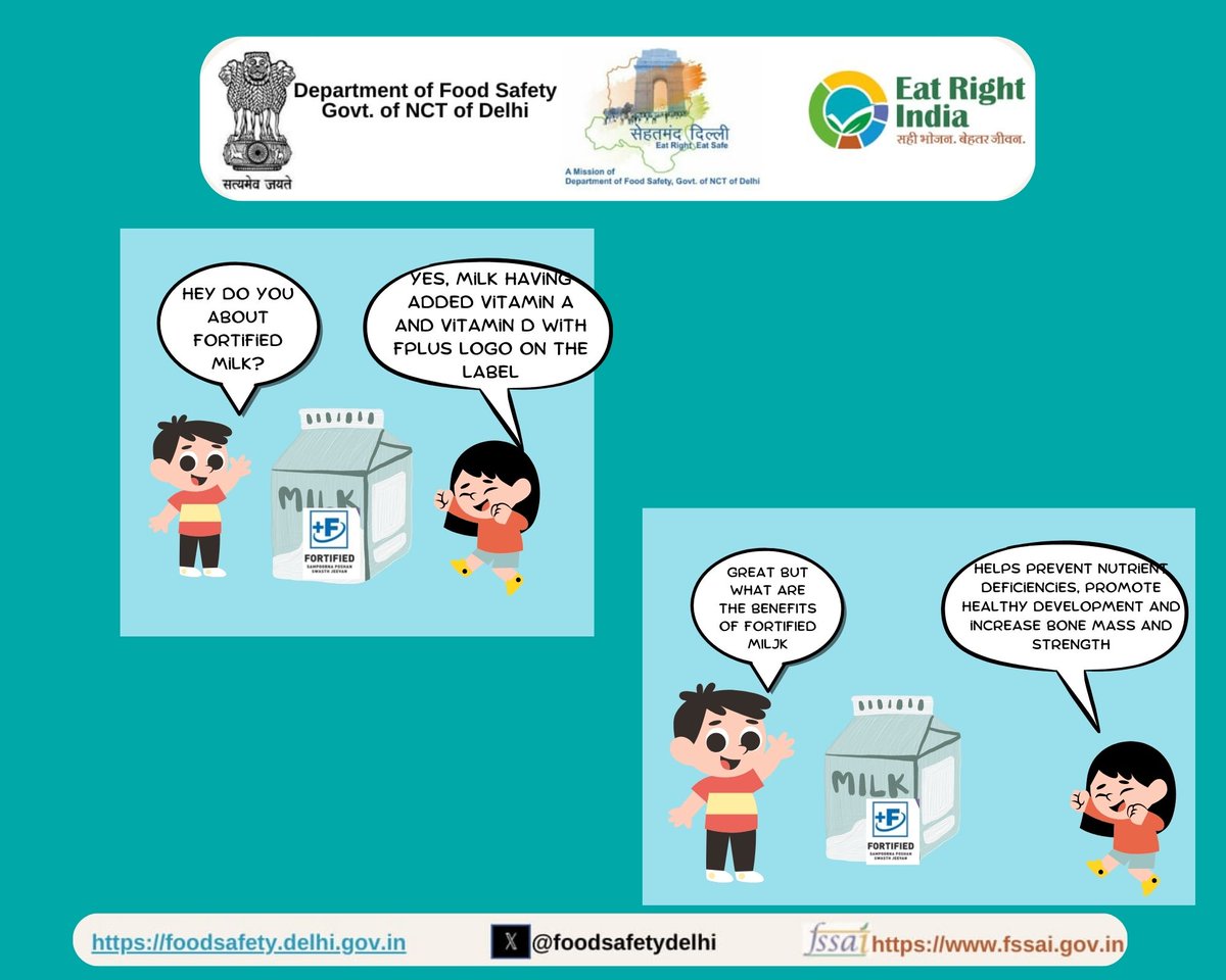Know about #Fortification in Milk <a href="/NehaBansal31/">Neha Bansal 🇮🇳</a>  <a href="/fssaiindia/">FSSAI</a> <a href="/KumarAshok0810/">Ashok Kumar</a>