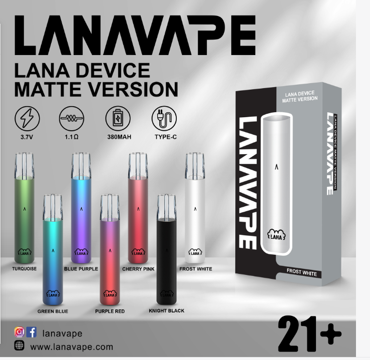 Lanapods's tweet photo. LANA DEVICE MATTE VERSION
#lanavape #airship10000 #lanapen #lanapenplus #lanabingchilling,#lanapods,#lanadisposable,#lanaclearpods,#lanafalvors,#lanapod #lana一代杆子 #LANADEVICEMATTEVERSION #lana烟弹 #PureFlavorExperience,#fyp https://t.co/geOCil4XBh