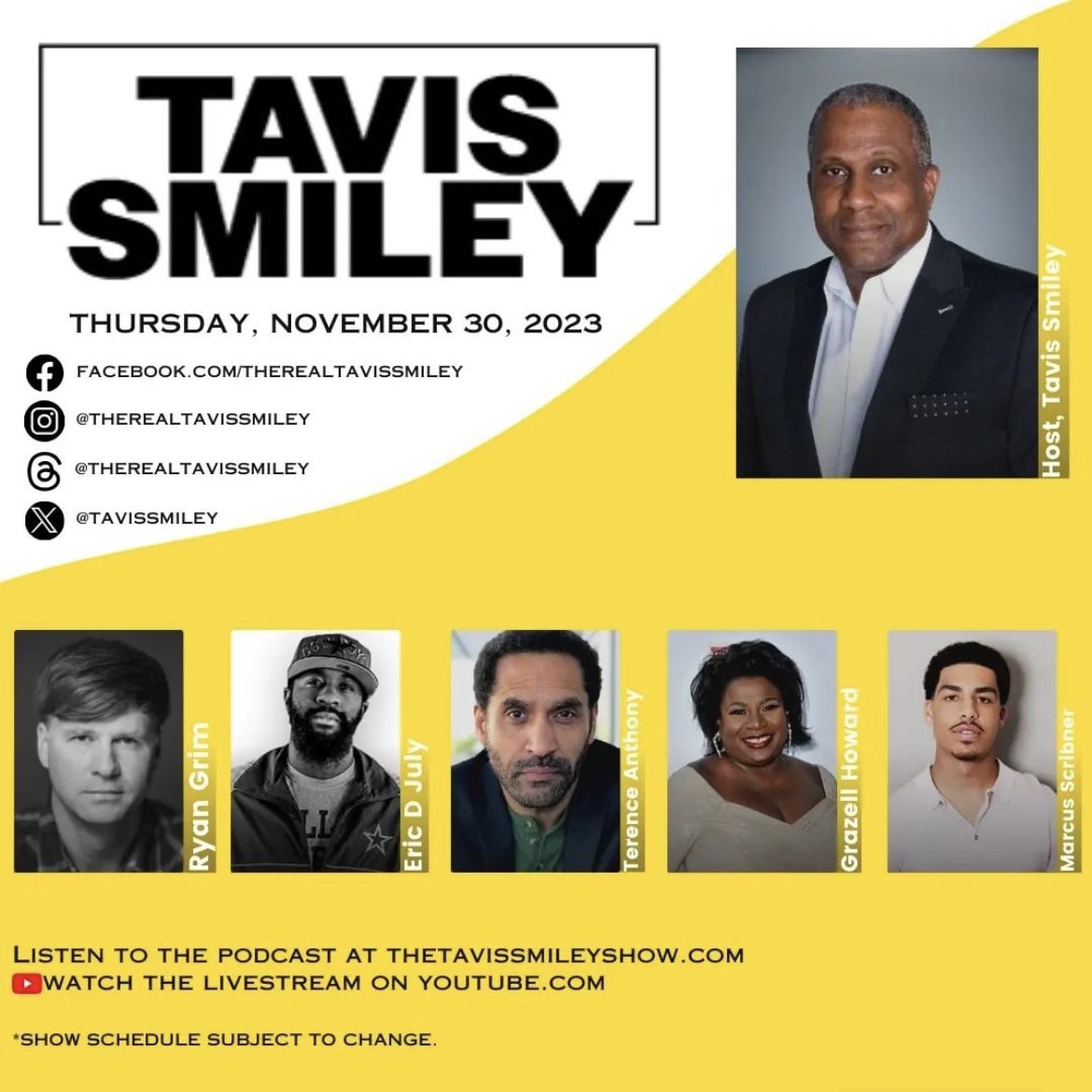 kbla1580's tweet photo. Tomorrow morning’s lineup is 🔥! Tune in using the KBLA Talk 1580 mobile app or watch the livestream on YouTube! 

Let us know who you’re most excited to see down below! ⬇️ 

#KBLA1580 #BlackTalkRadio #BlackTwitter #Politics #MaxineWaters #TalkRadio #TavisSmiley #DominiqueDiPrima https://t.co/Y94449BZtk