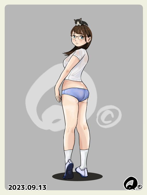 #いいおしりの日 (←今月2回目だよね😱)
過去絵修正しました😏 