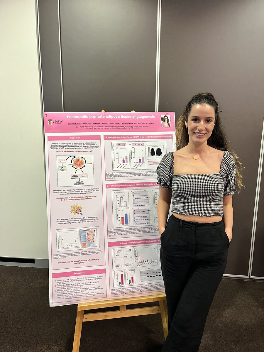 AnnalisePsaila's tweet photo. The labs of @MerlinCrossley and @KateGQuinlan were well represented at the @ANZSCDB meeting today with lots of fantastic posters @AntheaLee12 @sonia_goozee @MahdiHaddad_ @valasafari @MichaelODear and Emmaline @UNSWBABS https://t.co/cz6D5rjBWi
