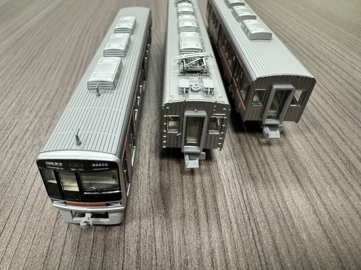 大阪メトロ66系のの商品写真が届きました。 一部の車両のみですが、ご