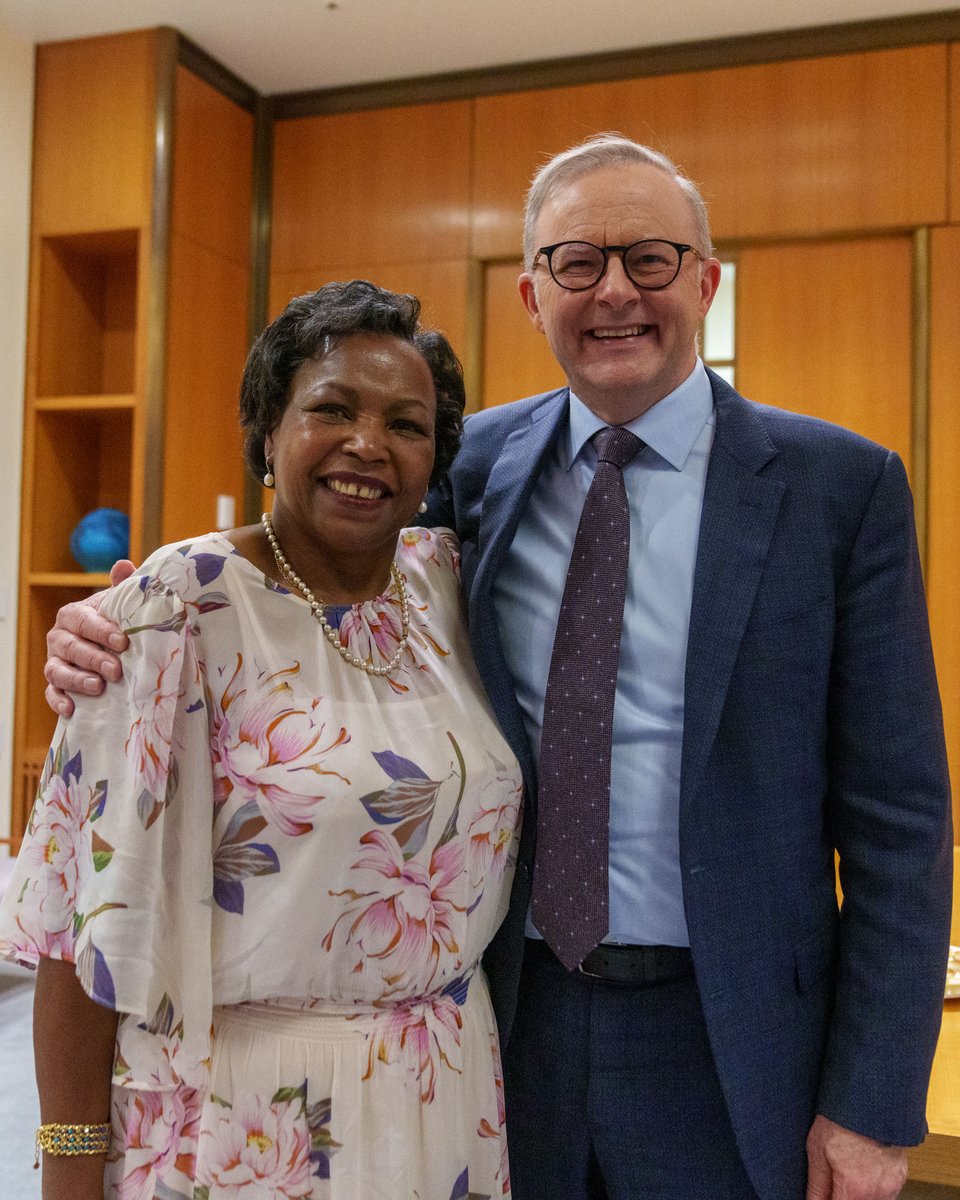 Luzia Borges has been a member of the Parliament House cleaning staff for the past 35 years, serving every PM since Bob Hawke.

She's a hard worker, an absolute joy, respected and admired by all.

And when she retires next week, she'll be sorely missed. 

Thank you Luzia.