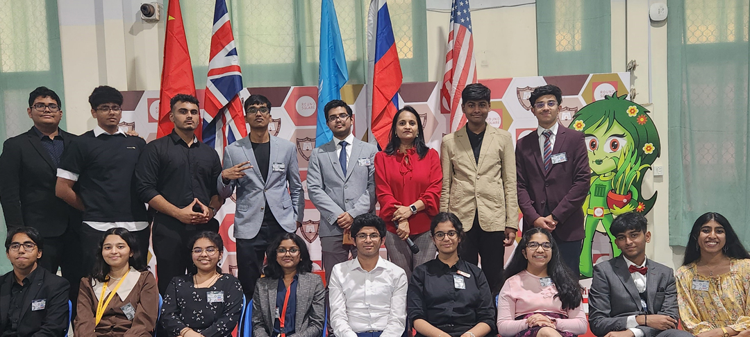 IHSDubai_1961's tweet photo. “IHS IGNITED” to be a part of Earth Ignite23’, where innovators, scientists, and experts of the United Nations gather to tackle pressing global Environmental issues. Let's ignite change and work towards a sustainable future! 🌍✨ #ignite23 @KHDA @r0undsquare @TeachersOfDubai https://t.co/30nO7r05de