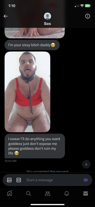 Pathetic bitch&rsquo;s tuned sure changed when I gave my payment info😂😂😂 fucking pathetic   Time waster Findom