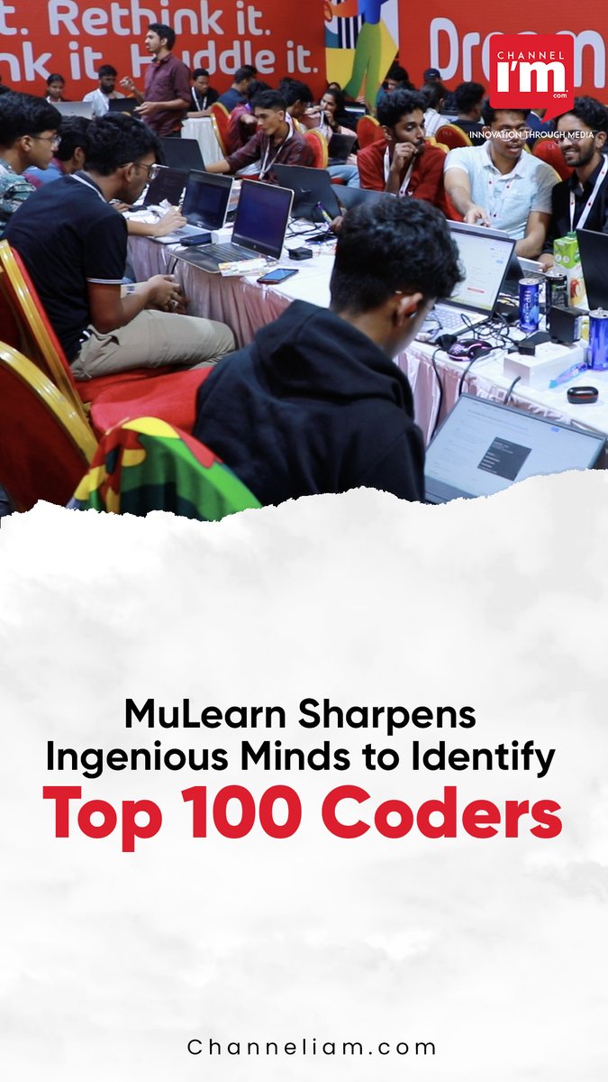 Channeliam's tweet image. With a broad net, KSUM seeks to identify potential throughout the entire state
en.channeliam.com/2023/11/30/mul…
#MuLearnCoders #CodingExcellence #TopCodersChallenge #TechInnovation #ProgrammingCompetition #IngeniousMinds #SkillShowcase #CodeMasters #CodingChampions #MuLearnTop100