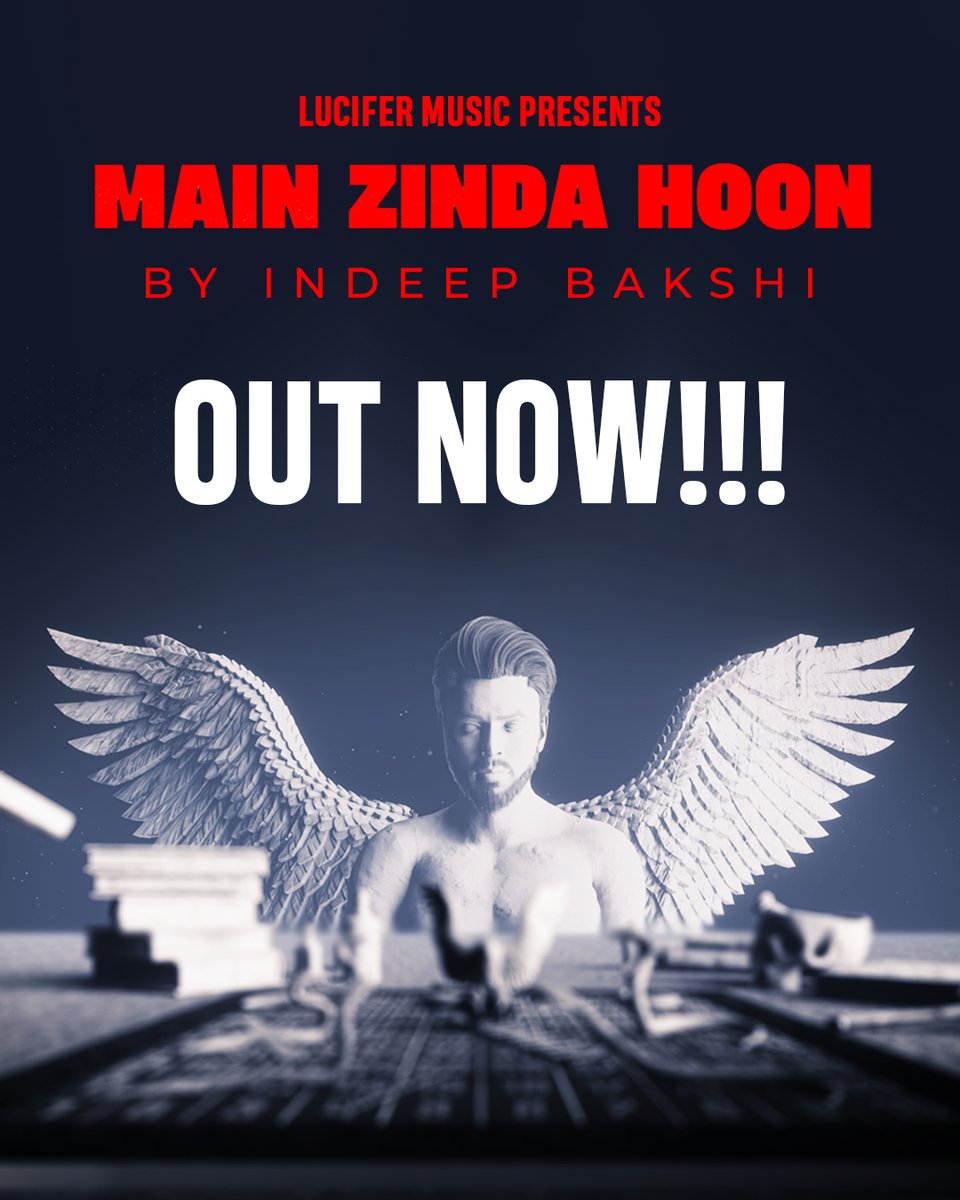 Indeep Bakshi roars back to life with his ultimate comeback anthem #MainZindaHoon. 

Watch the full video from the link below
youtu.be/ND7mdXhgGwI

.
.
.
#MainZindaHoon #IndeepBakshi #LuciferMusic #NewSong #NewRelease #musicvideo #musicindustry