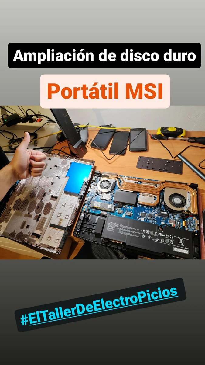 sakilhero's tweet photo. Seguimos con los #arreglos de #moviles #tablets #pc #smartwatch  #etc en #ElTallerDeElectroPicios 
Visitame en @YouTube https://t.co/V9JQWK1189