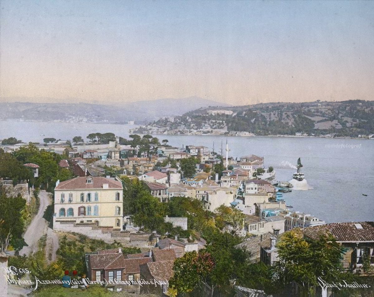 Arnavutköy, 1880
Colorization: <a href="/palettefm/">Palette</a>