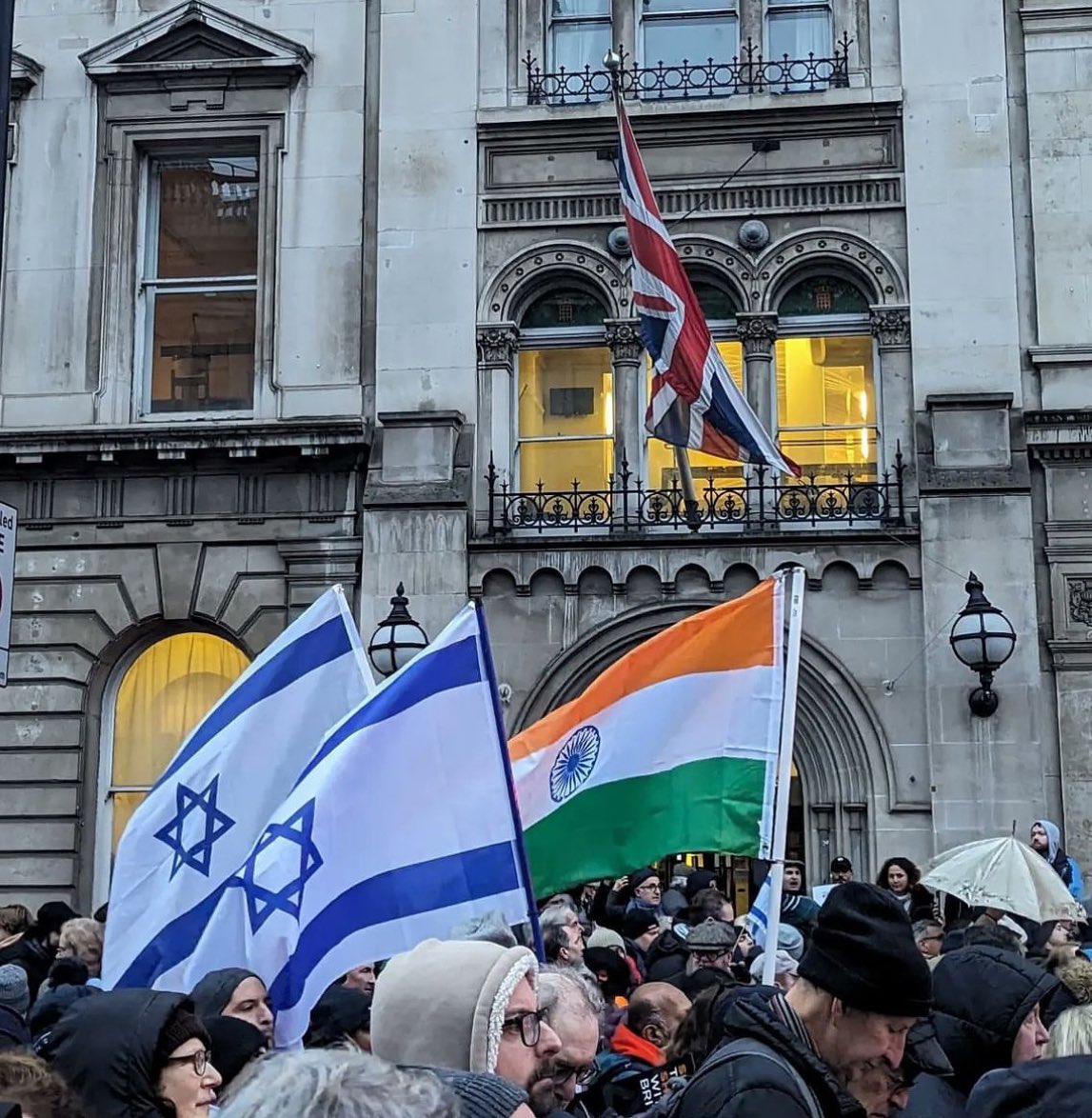 Bharat stands with Israel - Israel stands with Bharat 🇮🇱🇮🇳