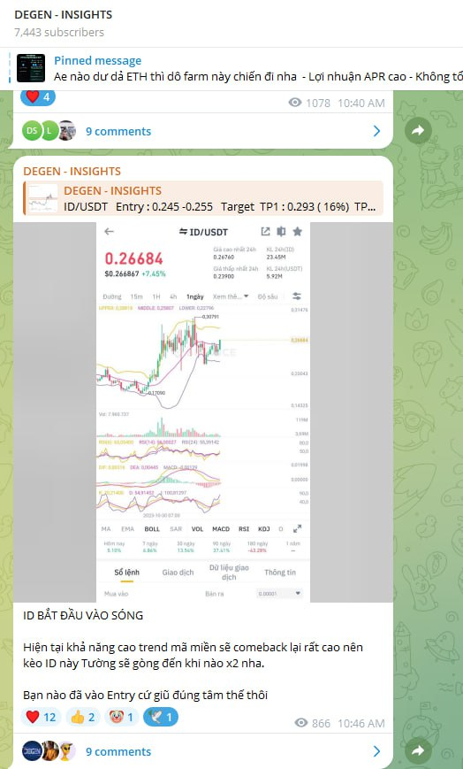 Tuong_Degennft's tweet photo. $HFT CHÚNG TA ĐÃ VÀO VỊ THẾ ĐẸP MẮC LÝ DO GÌ CHỐT NON ?
Dự án $HFT này mình ví von nó như kèo $BLUR vậy nhìn cách MM đánh đì giá các kiểu đã trở thành 1 Skill kinh nghiệm nhiều lần thất bại
XIN LỖI VÀI % KHÔNG CHỐT X2 MẶC MAI CÒN SUY NGHĨ - BẠN NÀO ĐÁNH THEO MÌNH HFT CỨ CHẮC TAY GÒNG LÊN 0.5-0.7$
X2 CHỐT GÓC GÒNG LÃI MUÔN ĐỜI THỊNH TỚI UPTREND
------
CÁC DỰ ÁN LOWCAP MÀ MÌNH FOCUS KHẢ NĂNG 80% X2 X3 : $GTC , $MAV , $HIGH
Riêng $ID mình chia sẻ hôm qua về tầm nhìn Domain trong Season kế thì case rất hay . Hiện tại Lãi 50% bạn nào thích thì chốt Góc ra Hold Lãi nha . Cứ để lãi đó mà Hold chắc tay nhất bạn sẽ hái quả ngọt thôi
DOMAIN sure về season mùa sau Case kinh điển đặc biệt $ENS bây giờ ai cũng xài và dùng nên động lực tăng giá cũng có
#Binance