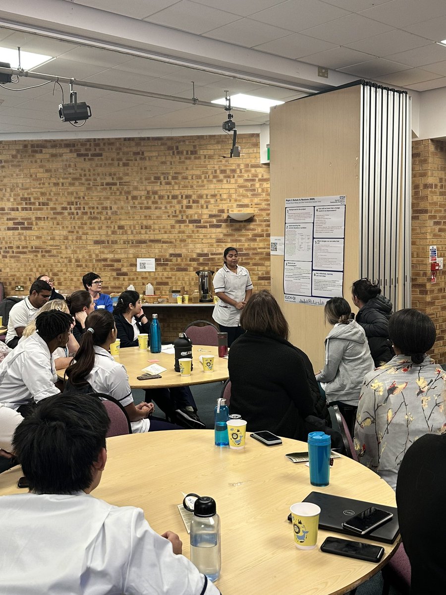 hanna_cole82's tweet image. Another brilliant poster presentation by our physio, Sri from our Holywell unit. Fantastic #QIproject on the Right to Rehab. Thank you Sri! @CLCHNHSTrust #CLCHHertsNeuroConference #neuro #rehab #CPD #qualityimprovement #learning