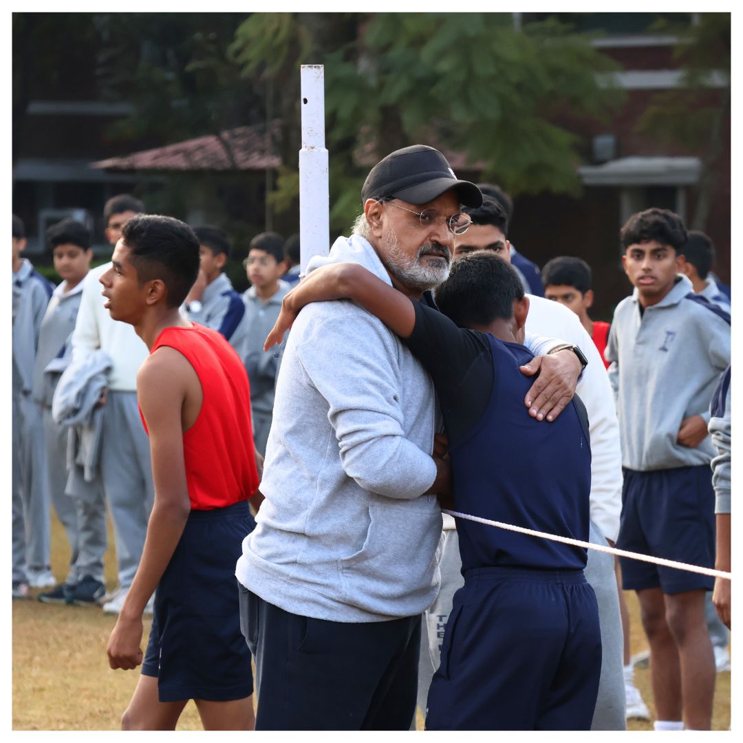 The_Doon_School's tweet photo. The Doon School's Inter-House Cross-Country Championship 2023 was a thrilling comeback after 15 years! On a chilly winter morning at 6:30 am, Doscos showcased incredible passion and sportsmanship. Kudos to the winners. #TheDoonSchool #Champions #SportsAtDoon https://t.co/toD3RLhzdu