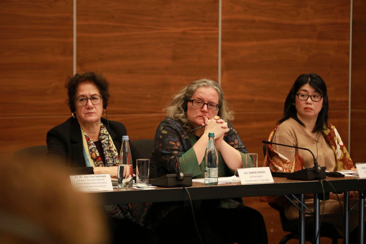 WicWomen's tweet photo. UN Women hosted the annual Open Day on Women, Peace, and Security in Georgia, part of 16 Days of Activism against Gender-Based Violence. 🔶 Facilitating dialogue between UN representatives and CSOs, grassroots IDP, and conflict-affected women and youth on WPS issues  #WPS https://t.co/0pWwZl6qn7