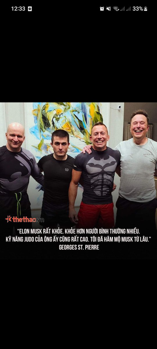 -Good afternoon ae.
-Sếp chúng ta cũng không phải tay mơ đâu nhé.
-Nếu trân đấu giữa Musk và Mask diễn ra bn nghĩ a sẽ chiến thắng.
-Ae buổi chiều chào nhau phát.