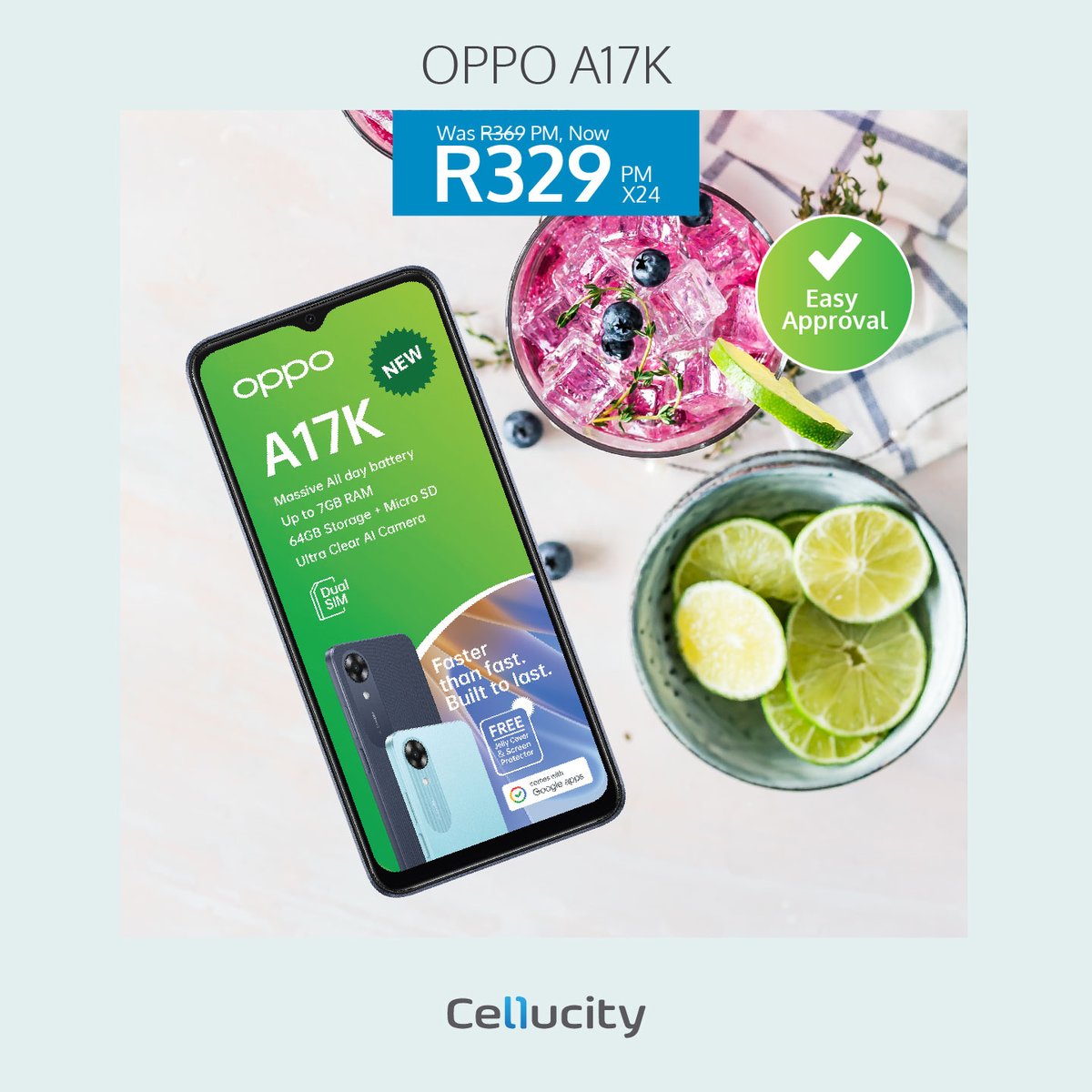 Cellucity's tweet photo. 📣If you are struggling to qualify for a contract, we can help you
Get Easy approval on the following devices...😀
Samsung Galaxy A14
OPPO A17K
HONOR X6a
HUAWEI nova 11i
HONOR X7a
#EasyApproval #HUAWEI #Samsung #OPPO #HONOR https://t.co/Mr25ssGh5a