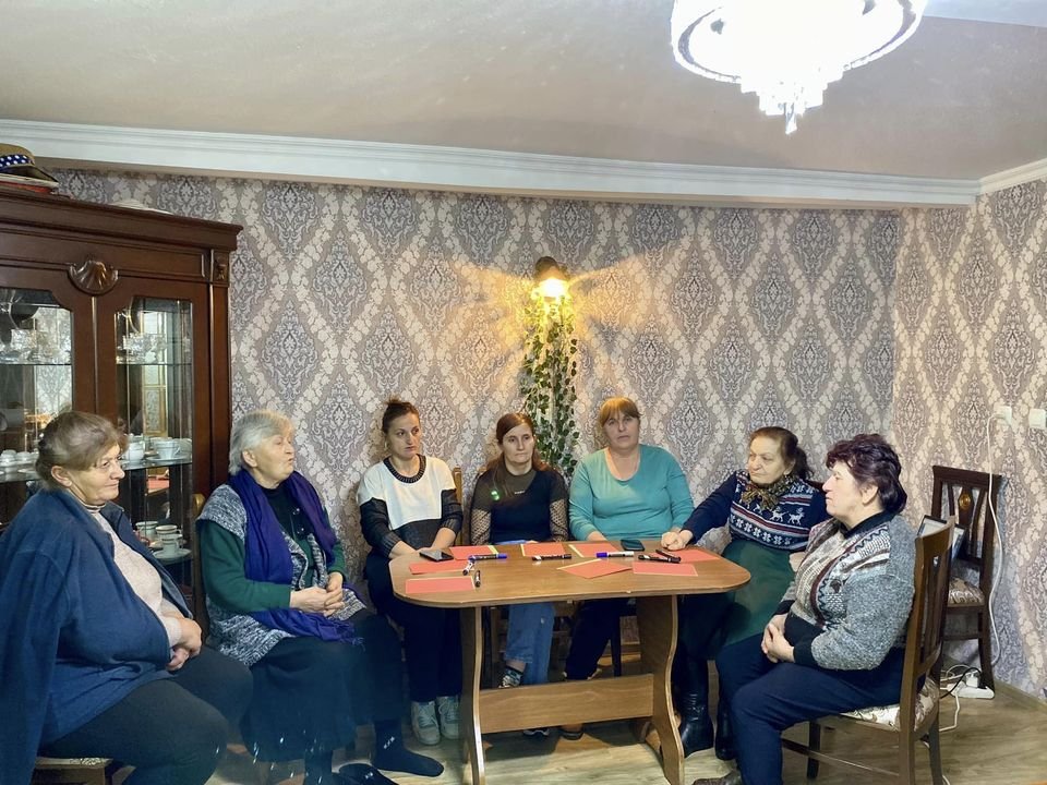 WicWomen's tweet photo. Women's Info Center launches 16-day campaign against gender-based violence. Nov 28 meeting in Sachkhere covers gender issues, stereotypes, early marriage, patriarchy, and violence. Part of 'Women and Youth, Localizing Women, Peace, and Security Agenda.' #GBV #WPS https://t.co/hwOK2pWg3O